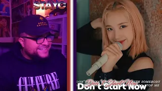 STAYC J - Don't Start Now COVER REACTION | NO CHANCE THIS WASN'T GOOD