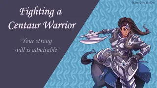 Fighting Against a Centaur Warrior [Audio Story] [Audio Roleplay] [F4A]