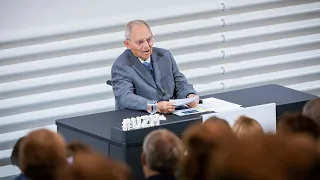 Wolfgang Schäuble – Die Zukunft der freiheitlichen Demokratie