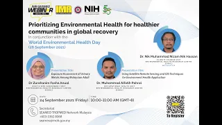 An IMR-SEAMEO Webinar:Prioritizing environmental health for healthier communities in global recovery