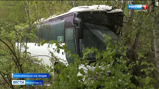Обстоятельства смертельного ДТП с участием пассажирского автобуса разбирают правоохранители