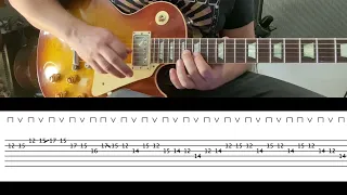 Joe Bonamassa lick transcribed  from Joe’s BCC V solo session clip