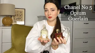 Классические ароматы в моей коллекции: Chanel No 5, Opium, Guerlain