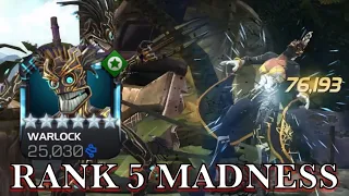 6* RANK 5 WARLOCK GOES ON A RAMPAGE: Full Synergy Madness!