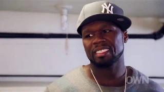 50 cent dropping tears and getting  emotional