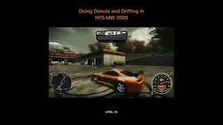 Drifting and Donuts in NFS Most Wanted 2005 in Brian’s MK4 Supra from Fast and Furious #paulwalker