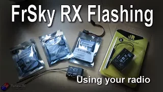 RC Tips: Flashing FrSky reciever firmware using the radio (re-upload)