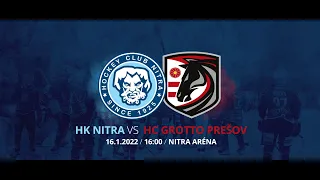 Tipos extraliga (30. kolo) HK Nitra - HC Grotto Prešov