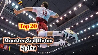 Top 20 Monster 3rd Meter Spike - World Volleyball Nations League