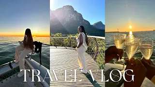 VLOG: Cape Town day 2 and 3, Sunset boat Cruise, Kirstenbosch Botanical Gardens, Drive to Hermanus
