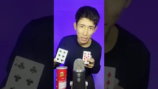 [ASMR] The IMPOSSIBLE Card Trick 😲 #shorts