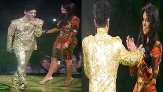 Prince Kicks Kim Kardashian Off The Stage For Refusing To Dance