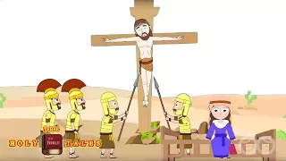 Jesus Is Crucified [corrected] I Stories of JesusI Animated Bible Stories | Holy Tales Bible Stories