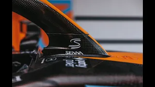 Marca Senna é eternizada em carros da McLaren na F1