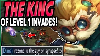 Heimerdinger: The KING Of Invades! The MASTER Of Botlane! - League of Legends