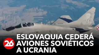 Eslovaquia cederá su flota de 13 aviones de combate soviéticos a Ucrania