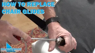 How to Replace Chair Glides | DIY With Bob