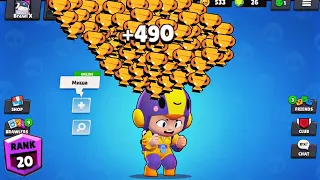 BEA NONSTOP to 500 TROPHIES! Brawl Stars