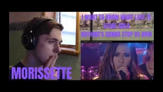 MORISSETTE - I Want To Know What Love Is/Stone Cold/Nothing's Gonna Stop Us Now Reaction