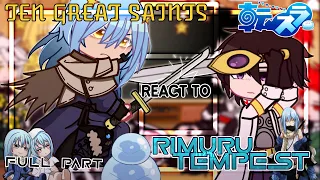 [ 10 Great Saints React To Rimuru Tempest ] - | FULL EPISODE | Made By: ITZMAEツ