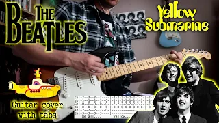 The Beatles Yellow Submarine Guitar cover W/tabs