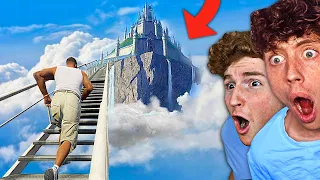 We Found A STAIRWAY To HEAVEN In GTA 5.. (Mods) Ft. Caylus