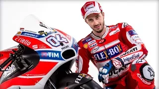 Andrea Dovizioso y la Ducati Oficial.