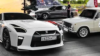 512 л.с. ВАЗ 2102. ЗАБРАЛ GT-R за 8 МЛН. UNLIM500. Битва суперкаров. NISSAN.