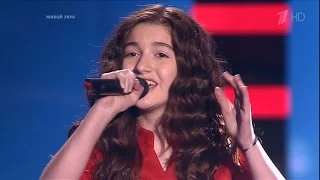 The Voice Kids RU 2016 Milena — «I Believe I Can Fly» Blind Auditions | Голос Дети 3. М.Барциц. СП