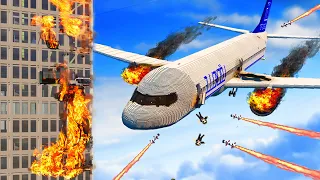 Realistic Plane Shootdowns & Crashes 22 😱 Teardown