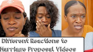 Different Reactions to Marriage Proposal Videos