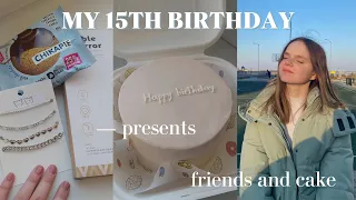 MY 15TH BIRTHDAY | Vlog, presents, bento cake