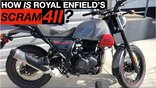 Royal Enfield Himalayan SCRAM 411 - First Ride!