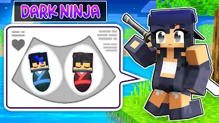 Aphmau is DARK NINJA and PREGNANT with TWINS in Minecraft! - Parody Story(Ein,Aaron and KC GIRL)