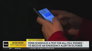 FEMA, FCC schedule emergency alert test for all cell phones in October