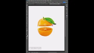 Orange Slice Effect in Photoshop #shorts