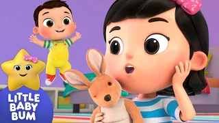 Kangaroo Hop!⭐ Mia & Max Play Time! LittleBabyBum - Nursery Rhymes for Babies | LBB