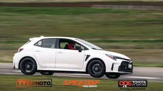 GR Corolla (Stock) was on track chasing a supercar and how did it do? #GRCorolla vs #AMGGTR