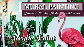 Mural Painting | Tropical Plants