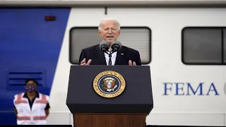 President Biden visits Houston in response to storm and COVID-19 recovery