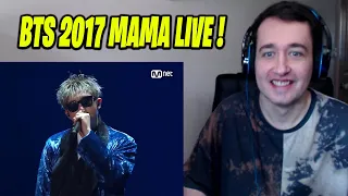 FIRST REACTION TO: BTS Cypher 4 + MIC DROP(Steve Aoki Remix Ver.) [2017 MAMA LIVE in Hong Kong]