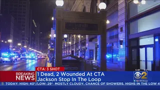 1 Dead, 2 Injured After Shooting In Loop CTA Tunnel Between Red, Blue Lines