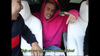 Surpreendendo as pessoas com o Justin Bieber! [Legendado]