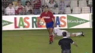 Copa rey 1993 R.Madrid R. Zaragoza  (URIAZO)  Segunda Parte