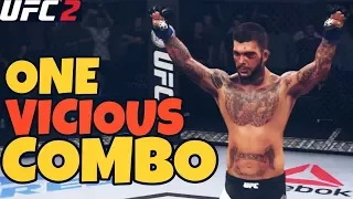 STRIKING TIPS #3: ONE VICIOUS COMBO | EA SPORTS UFC 2