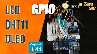 Orange Pi Zero 2W y TODO sobre el GPIO con ejemplos prácticos (LED, sensor, OLED)