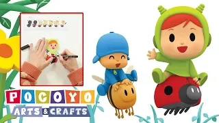 💘POCOYO in ENGLISH📏: Arts & Crafts - Nina's Felt Brooch (Valentine's Day) VIDEOS & CARTOONS for KIDS