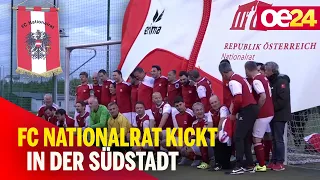 Fußball statt Politik: FC Nationalrat kickt in der Südstadt