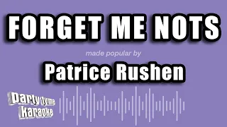 Patrice Rushen - Forget Me Nots (Karaoke Version)