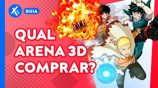 Qual jogo de luta em Arena 3D comprar? - Estilo Naruto Storm e arcade (guia de compra)